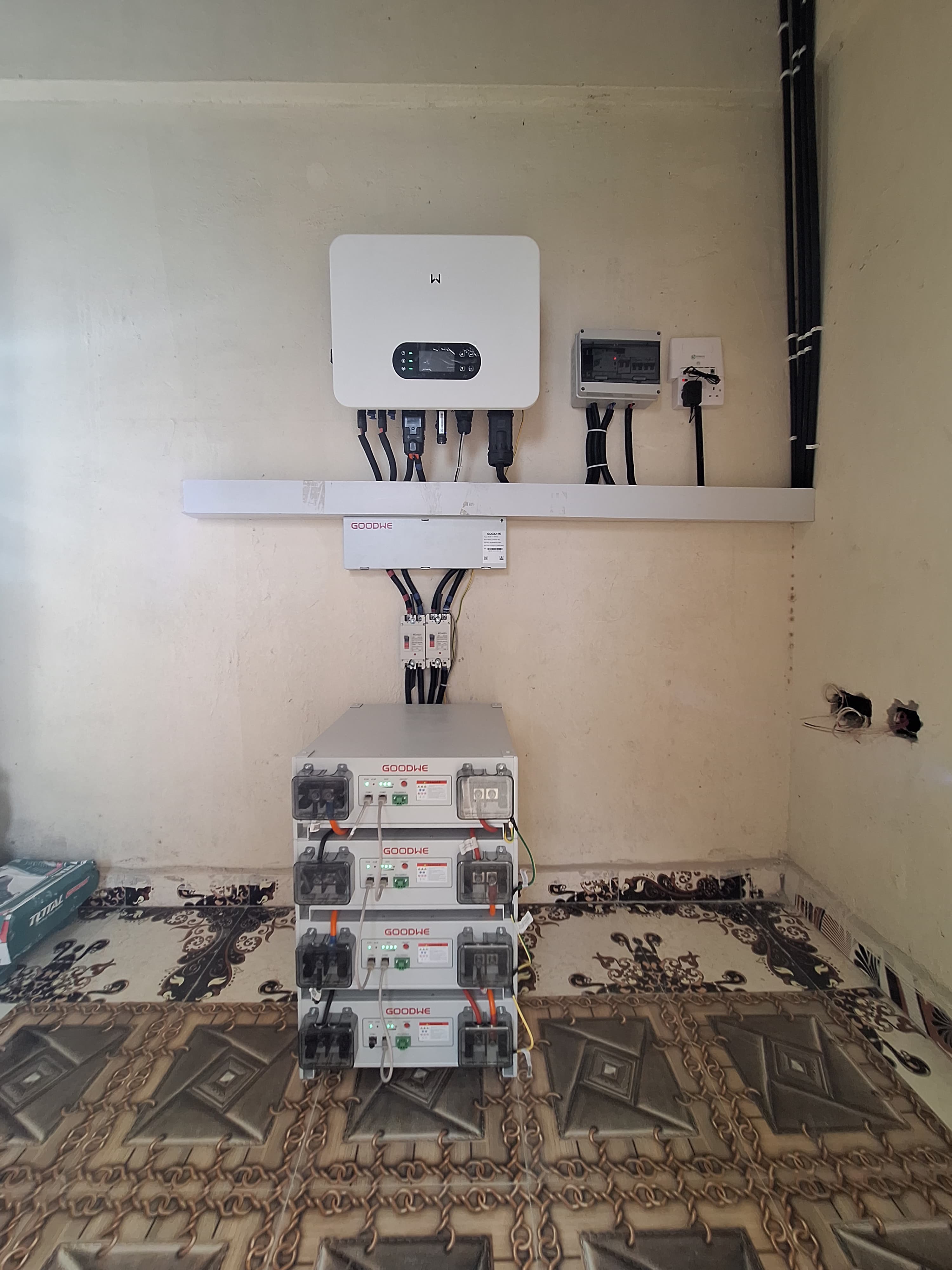 Galol Hotel Hybrid Off-Grid Solar System