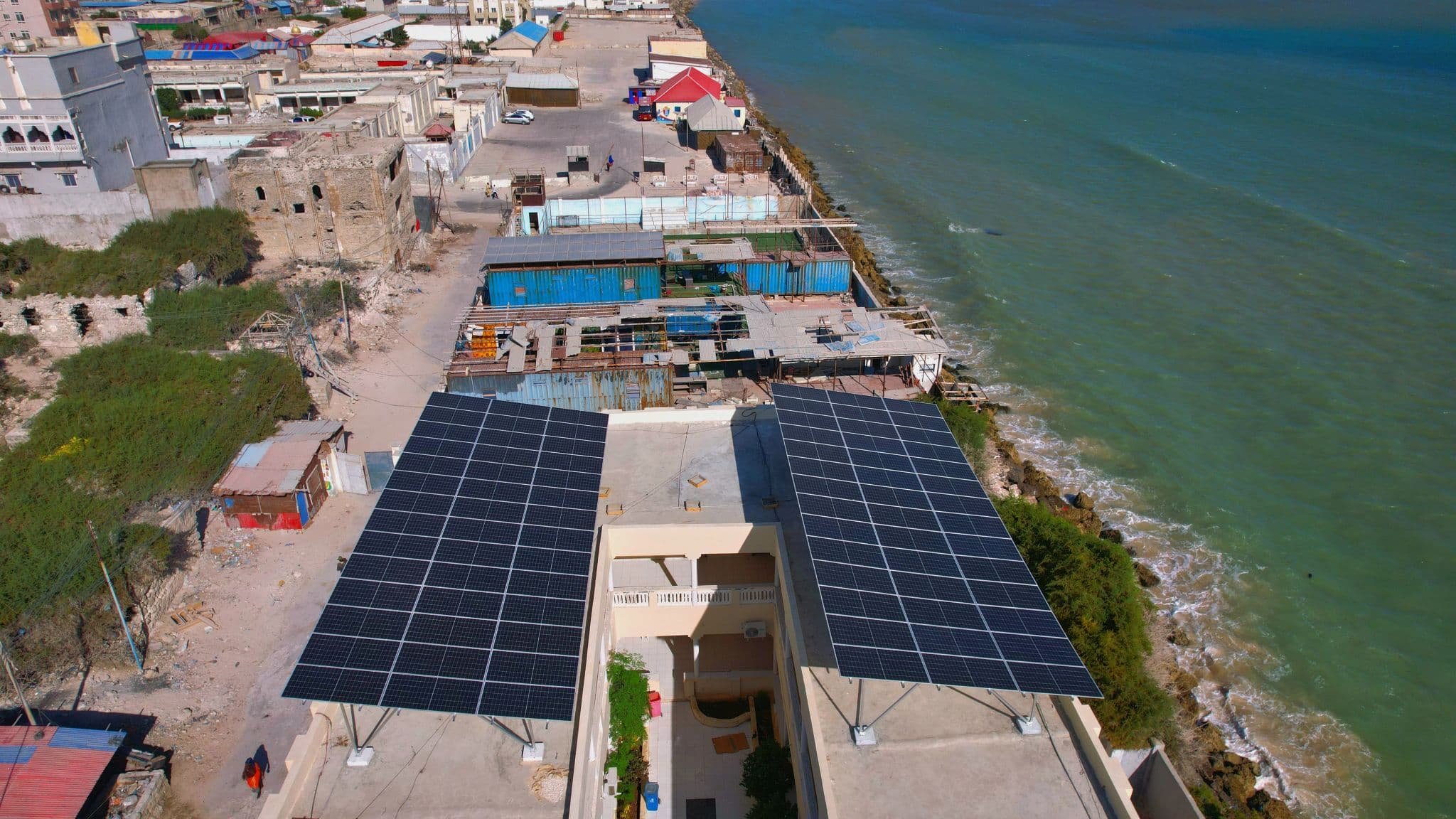 Shangani Referral Hospital High-Voltage Hybrid Solar System