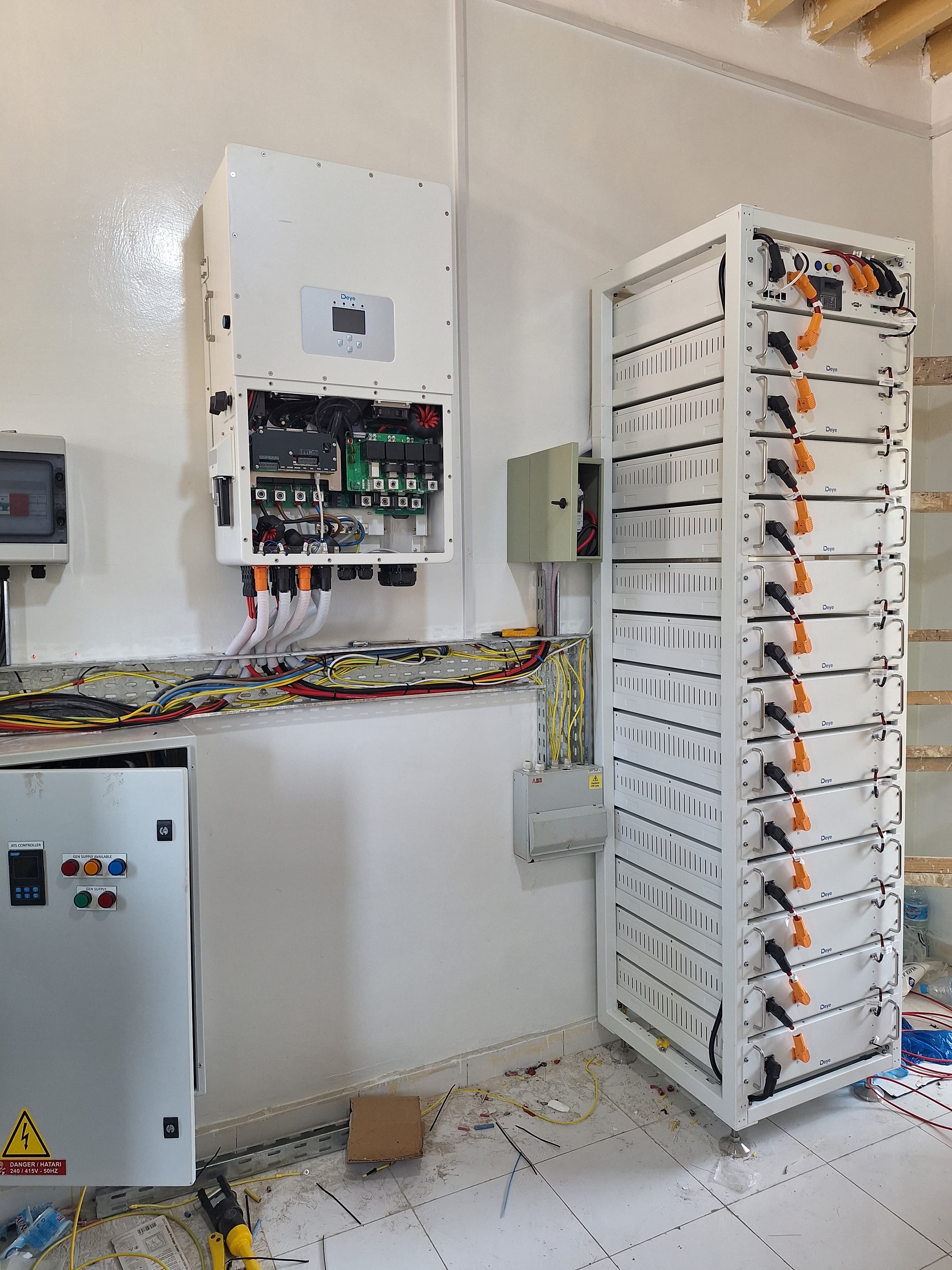 Shangani Referral Hospital High-Voltage Hybrid Solar System